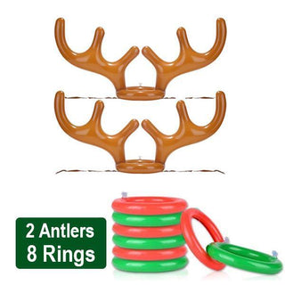 Christmas Reindeer Antler Ring Toss Game